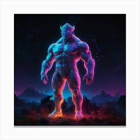 Ethereal Demon Canvas Print