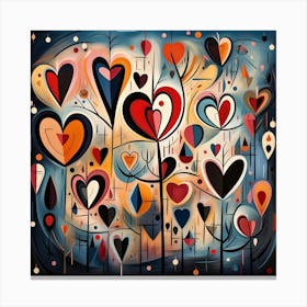 Heart Of Love Canvas Print