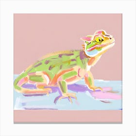 Bearded Dragon Lizard 03 Canvas Print