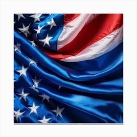 American Flag 6 Canvas Print