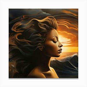 Sunset Canvas Print