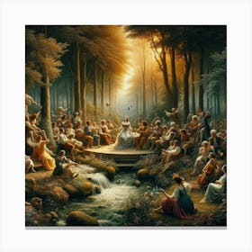 Music Of The Forest Canvas Print