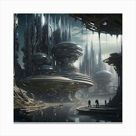 Future Synthesis 19 Canvas Print