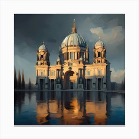 Berlin Cathedral Canvas Print