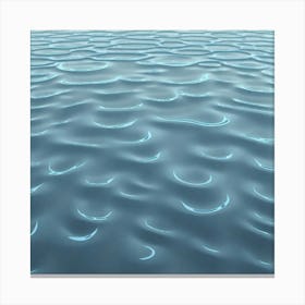 Water Surface 50 Canvas Print