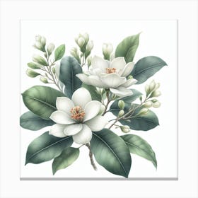 Flowers of Ficus 3 Canvas Print