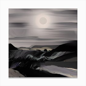 Dark Landscape 1 Canvas Print