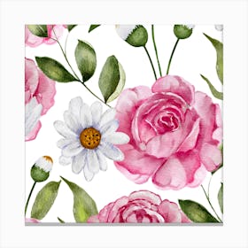 Flowers wall art Canvas Print