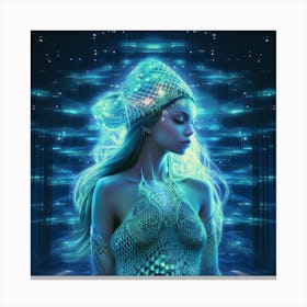 Mermaid 1 Canvas Print