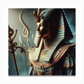 Pharaoh Of Egypt 2 Canvas Print