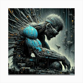 Cyborg 2 Canvas Print