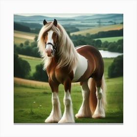 Clydesdale Horse Canvas Print