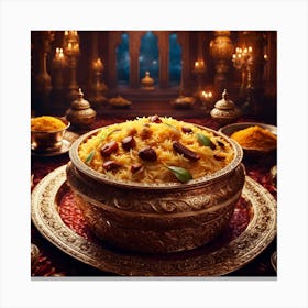 Biryani Rice 1 Canvas Print