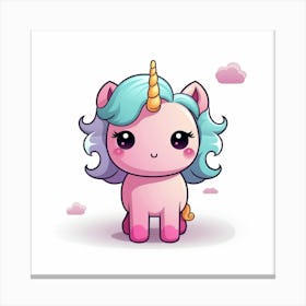 Cute Unicorn 570 Canvas Print