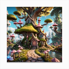 Fairy House Canvas Print