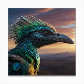 Bird In The Sky Canvas Print