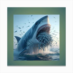 Great White Shark Canvas Print