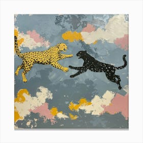 Cheetahs In The Sky Canvas Print