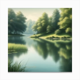 Landscape Painting 231 Canvas Print