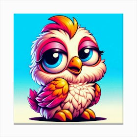 Cute Owl 8 Canvas Print