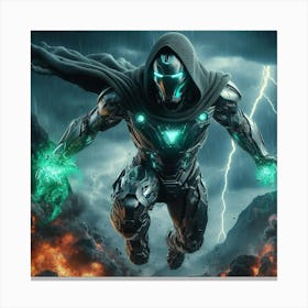 Infamous Ironman 1 Canvas Print