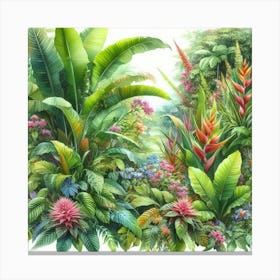 Tropical Jungle 12 Canvas Print