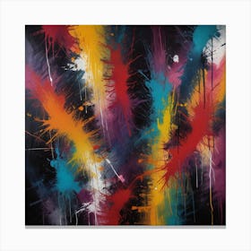 Splatters 3 Canvas Print