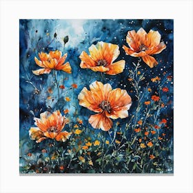 The magic of flower beauty Canvas Print