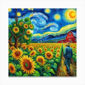 Sunflowers Canvas Print