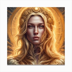 Egyptian Goddess Canvas Print