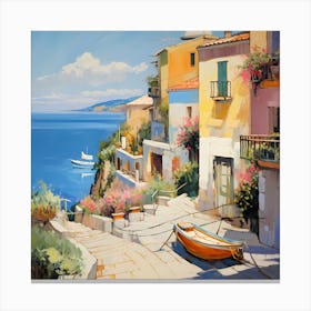 Enchanting Streets of Sorrento Canvas Print