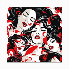 Sexy Women Canvas Print