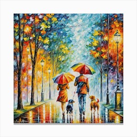 Rainy Day Canvas Print