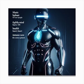 Cyborg 36 Canvas Print