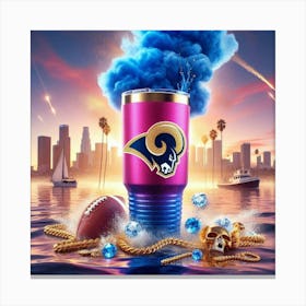 Nfl LA Rams Standley Canvas Print