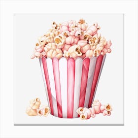 Popcorn In A Cup 2 Canvas Print