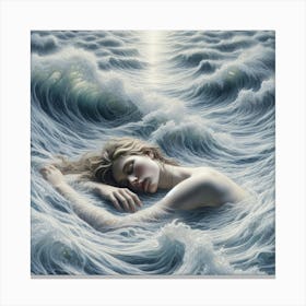 'The Ocean' 1 Canvas Print