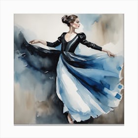 Ballet Dancer Canvas Print