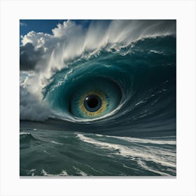 Eye Of The Ocean Canvas Print