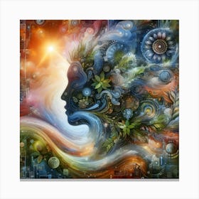 Psychedelic Art Canvas Print