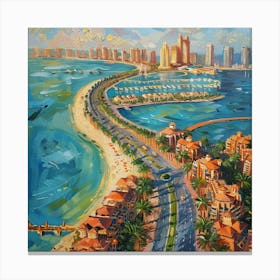 Dubai Cityscape 1 Canvas Print