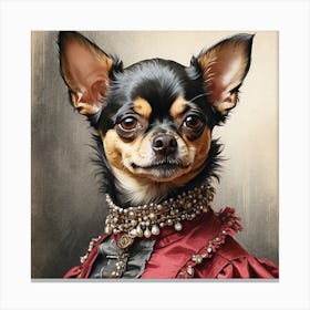 Paw-some Creations: Unleashing the Beauty of Dog Artworks Canvas Print