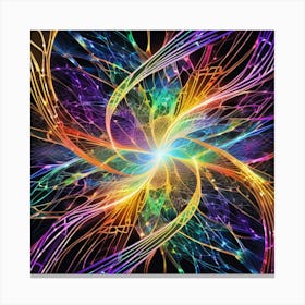Abstract Fractal 21 Canvas Print