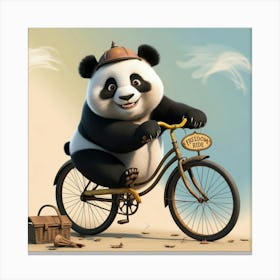 Leonardo Phoenix 09 A Playful Giant Panda With Soft Fluffy Fur 1 Canvas Print