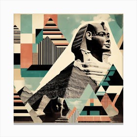 Egyptian Pyramids 6 Canvas Print