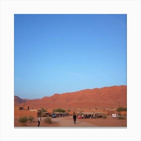 Desert - Desert Stock Videos & Royalty-Free Footage Canvas Print