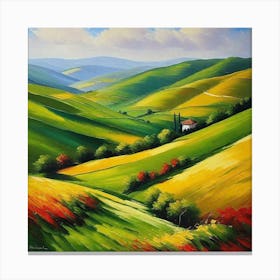 Tuscan Countryside 6 Canvas Print