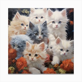 Kittens Canvas Print