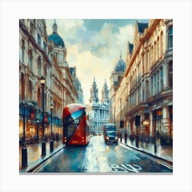 Streets Of London Canvas Print