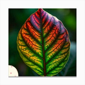 Mango leaf Canvas Print